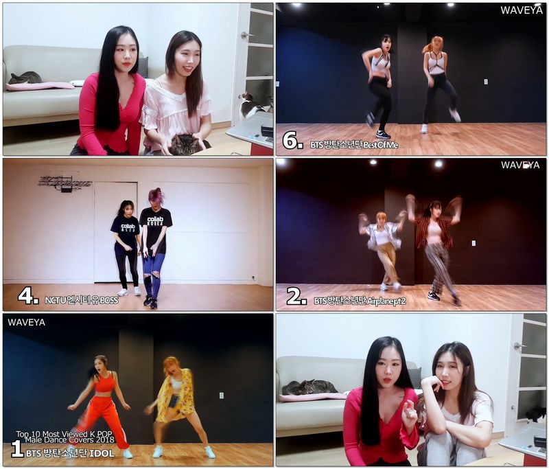 [Waveya] reaction 2018 K-pop Boy group dance Top 10 高清视频在线下载 W1901030111 Waveya2019 第4张