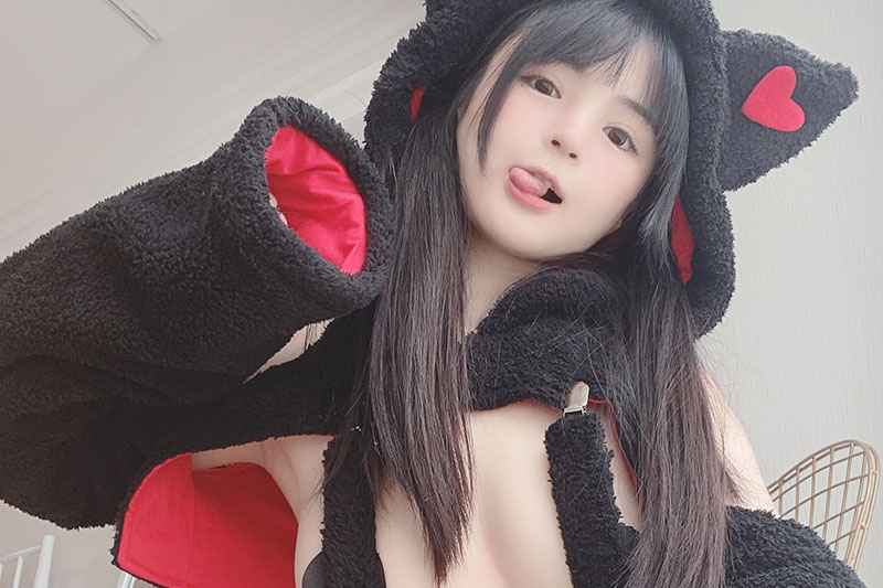 萝莉少女@桜井寧々 – 小黑猫，萌死你可不管哦[50P+4V/103M] 网红&Coser 第1张