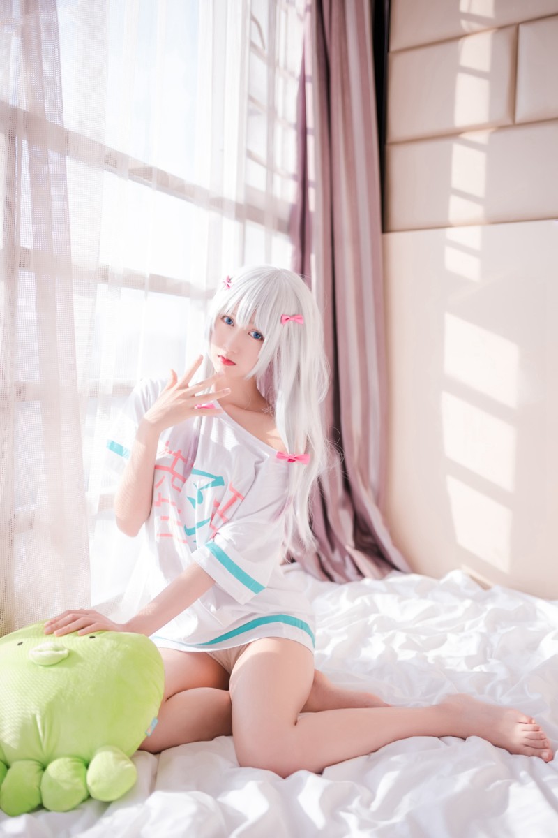 木绵绵OwO-白发魔女[47P/171MB] 网红&Coser 第4张